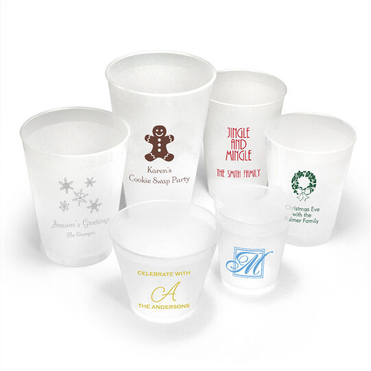 Design Your Own Christmas Shatterproof Cups